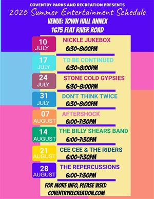 2026 Summer Concert Series